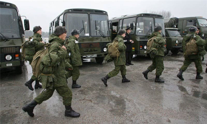 Российские срочники на территории Украины