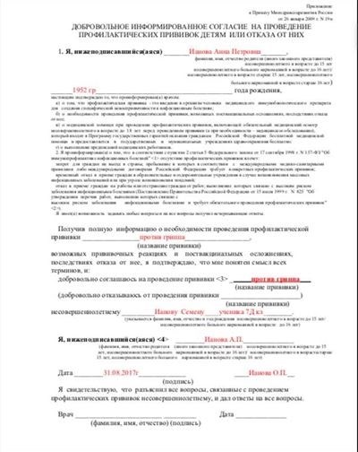 Нужно ли согласие отца или матери на прописку ребенка