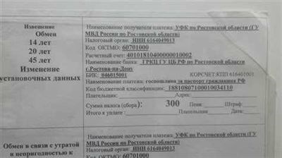 Необходимые документы для замены паспорта