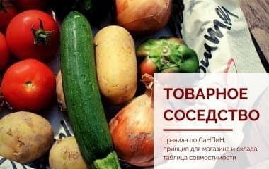 Запрет на использование продуктов