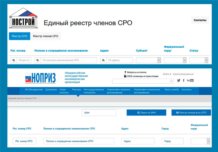 Список 1 и 2: перечень профессий