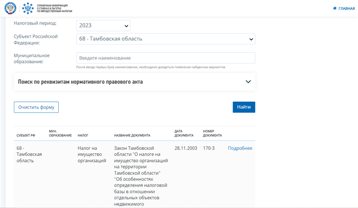 Льготы по налогу на имущество организаций