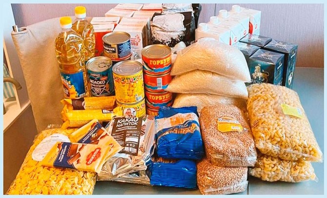 Получение продуктов для пенсионеров в РФ