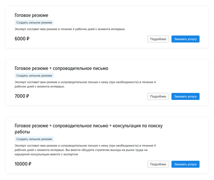 Как составить резюме для устройства на работу