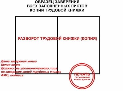 Штраф за отказ подготовить и предоставить копию трудовой книжки работнику