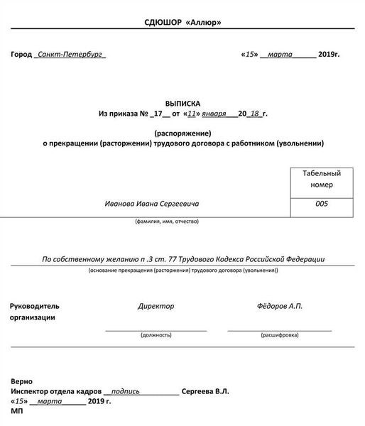 Понятие отсутствия на рабочем месте