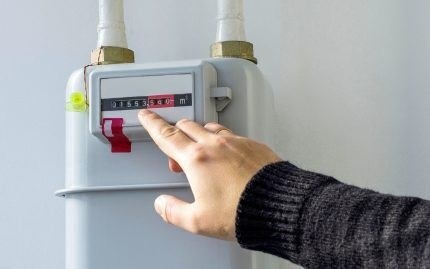 Естественный шум при работе газового счетчика