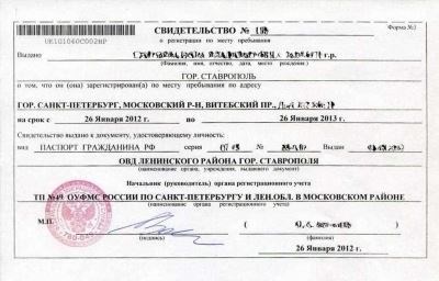 Временная регистрация: с чего начать?