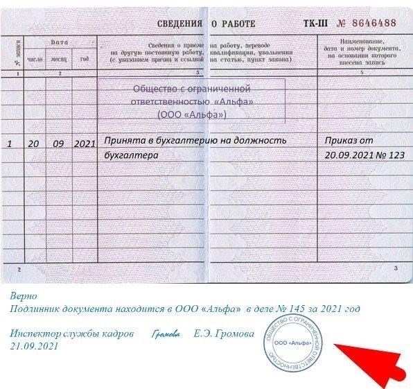 Заявители также должны предоставить документ, подтверждающий факт трудоустройства, например, трудовую книжку или трудовую книжку. Этот документ необходим для проверки трудового стажа заявителя и правильного расчета пособий. В документе должны быть отражены занимаемые должности, периоды работы и переходы с одной работы на другую.